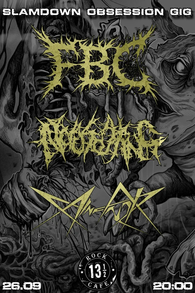 Афиша события «Slamdown Obsession Gig»